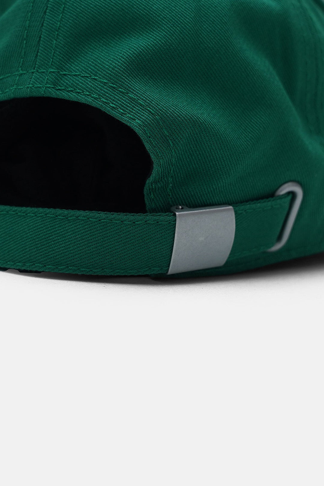 GREEN-EMBROIDERED "P" CAP