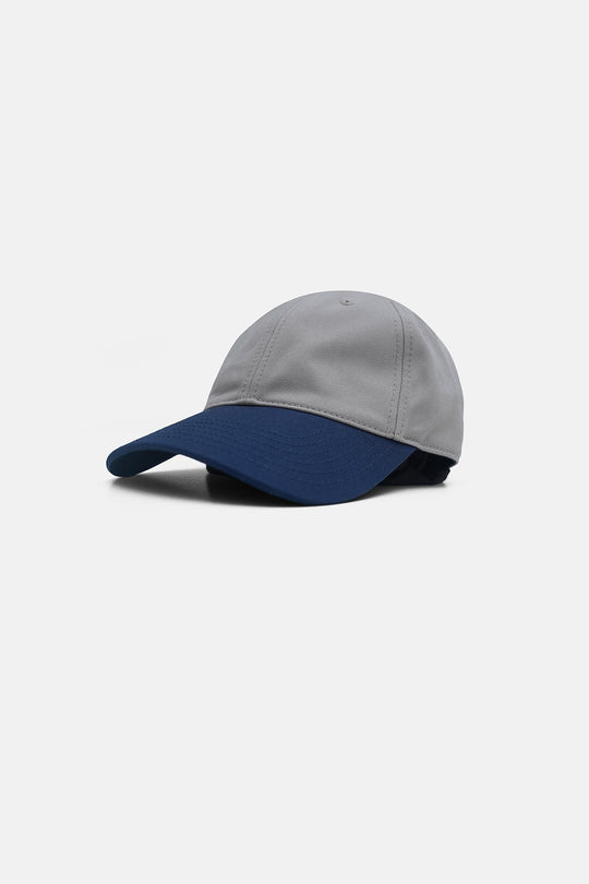 TAUPE-CONTRAST COTTON CAP