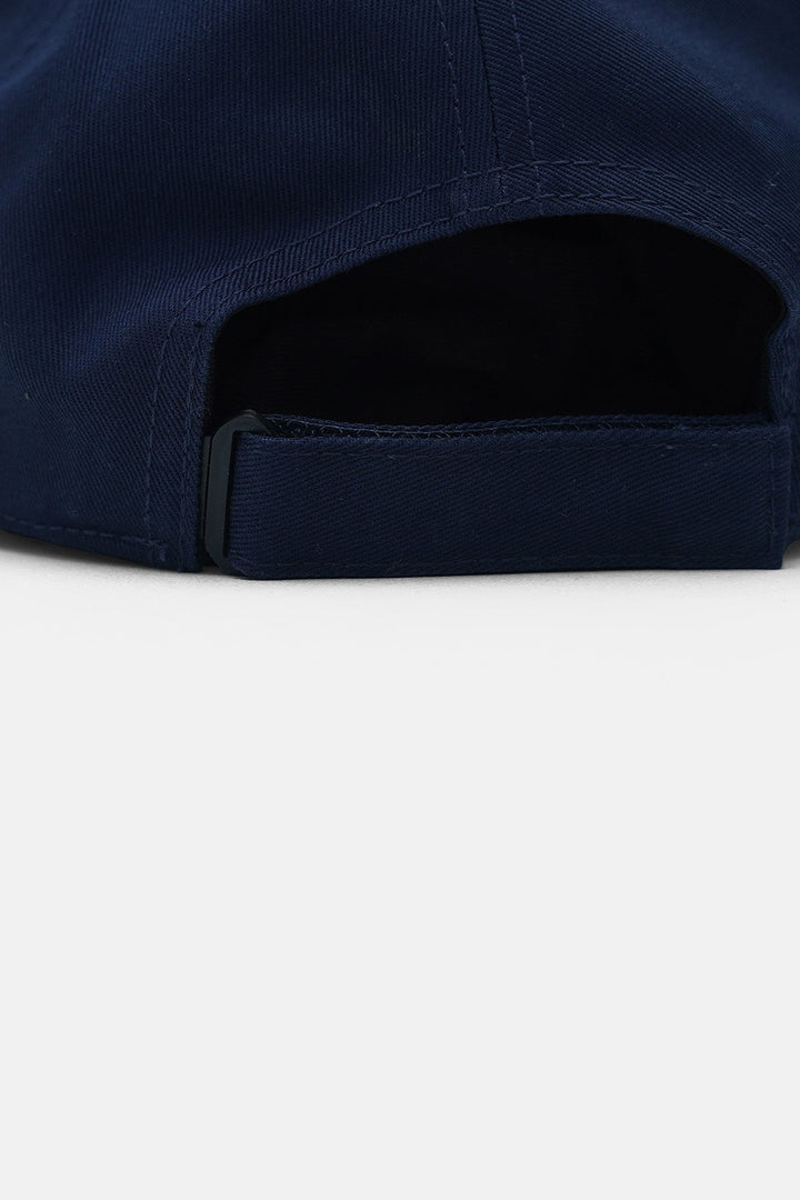 NAVY-MONOTONE COTTON CAP