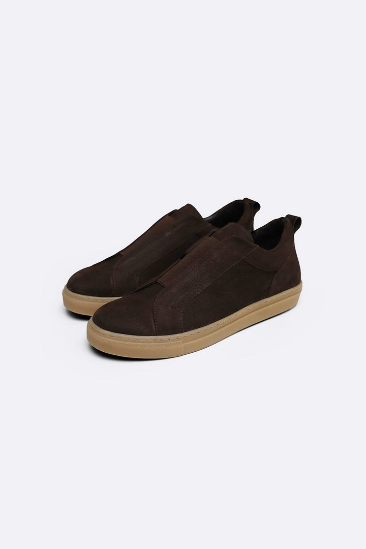 LOW TOP LEATHER SNEAKERS