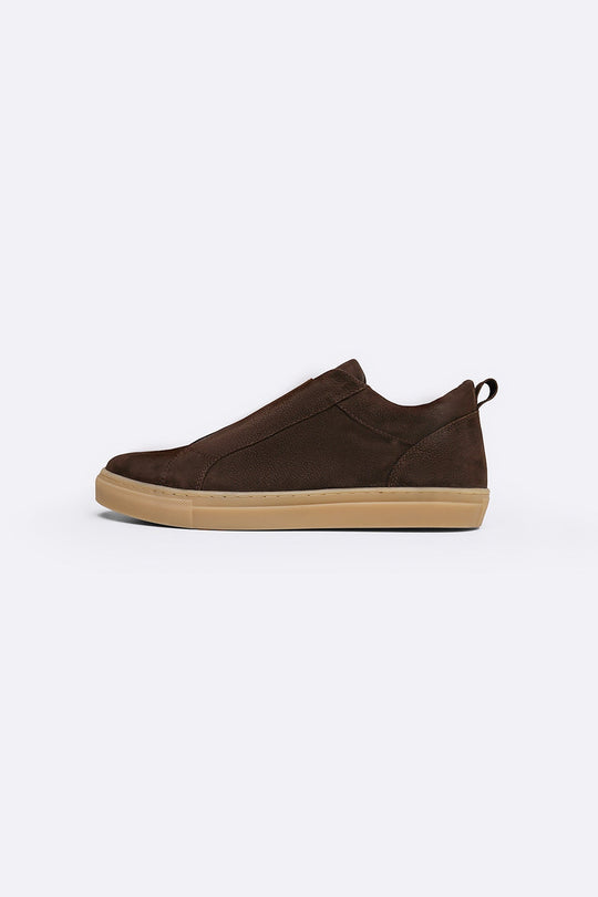 LOW TOP LEATHER SNEAKERS