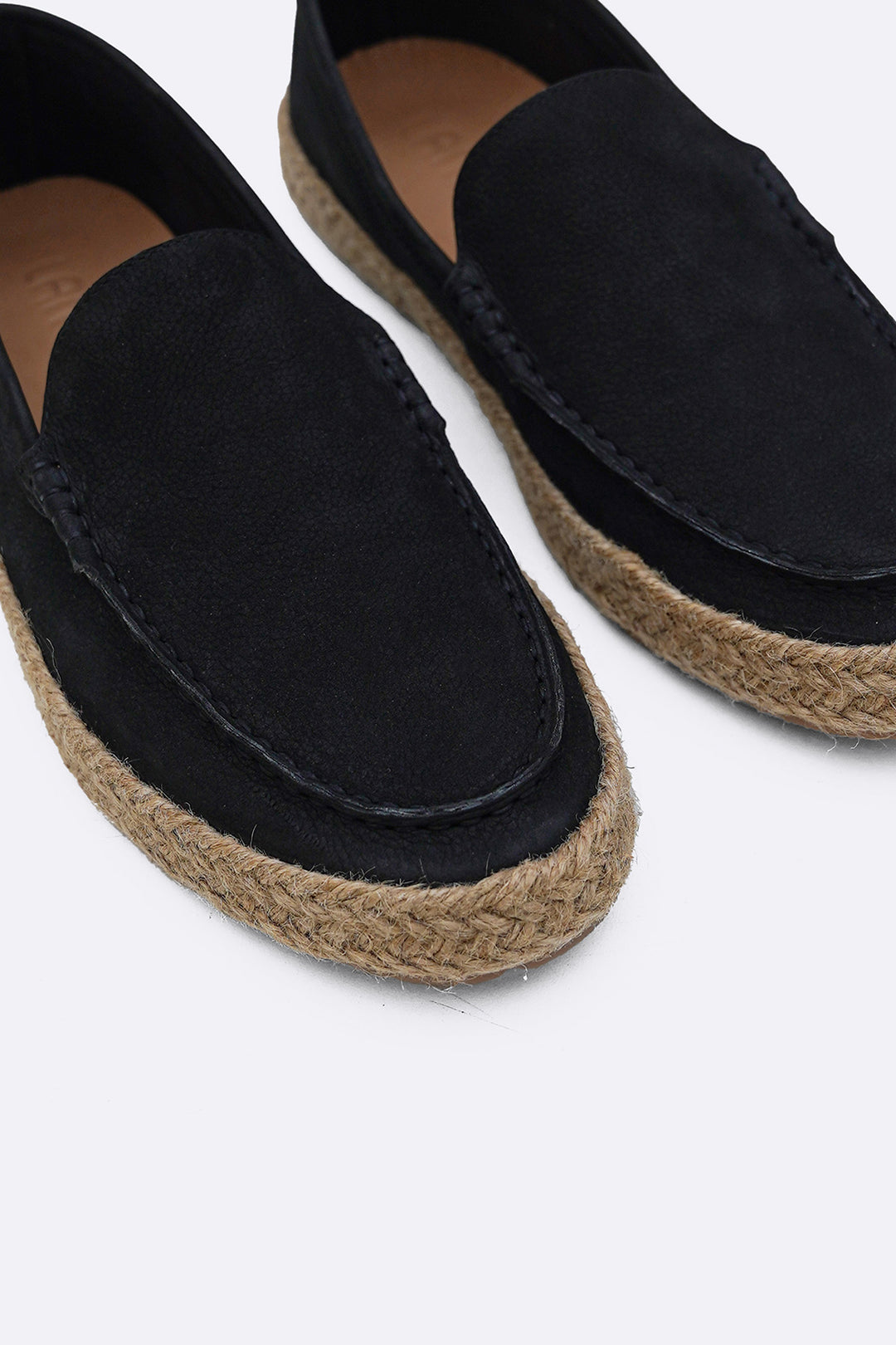 LEATHER SUMMER ESPADRILLES