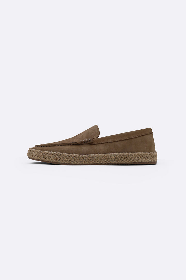 LEATHER SUMMER ESPADRILLES