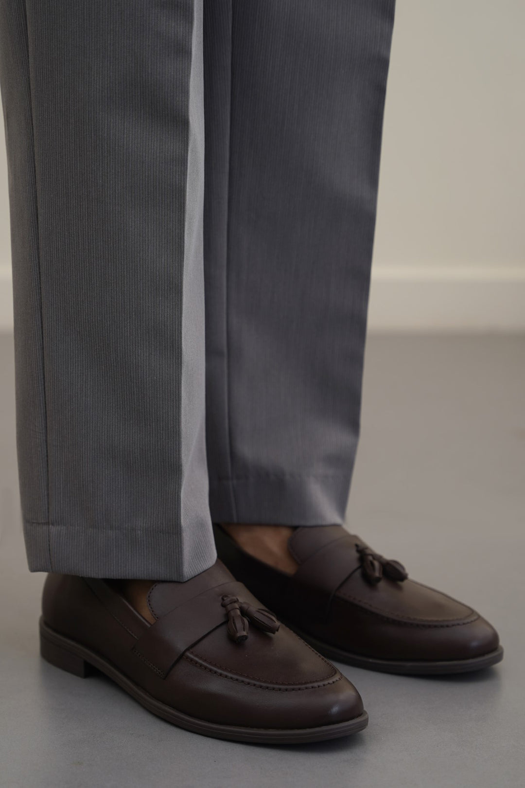 TASSEL LEATHER LOAFERS