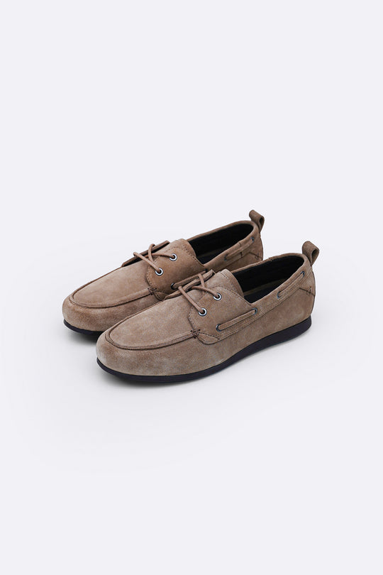 SUEDE BOAT SHOES