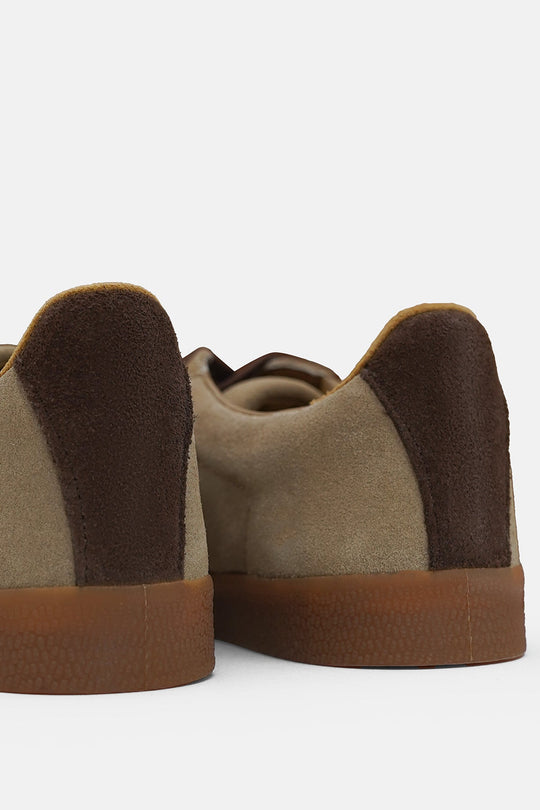 TAUPE-SUEDE RETRO SNEAKERS