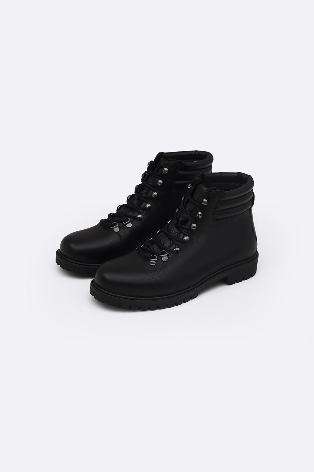 BLACK LEATHER URBAN HIKERS