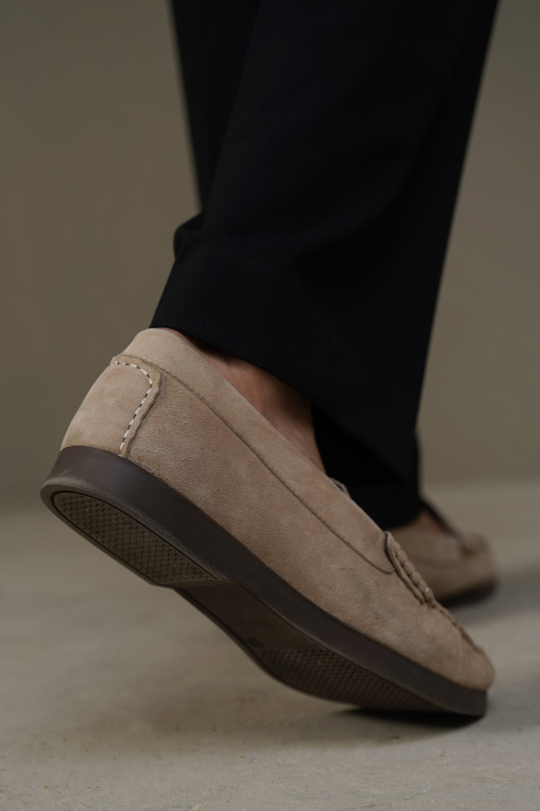GOAT SUEDE LEATHER LOAFERS