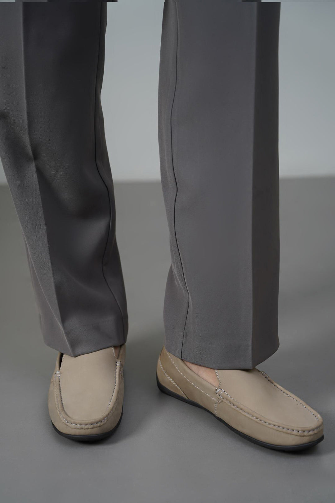 SAND COMFORT REAL LEATHER MOCCASIN