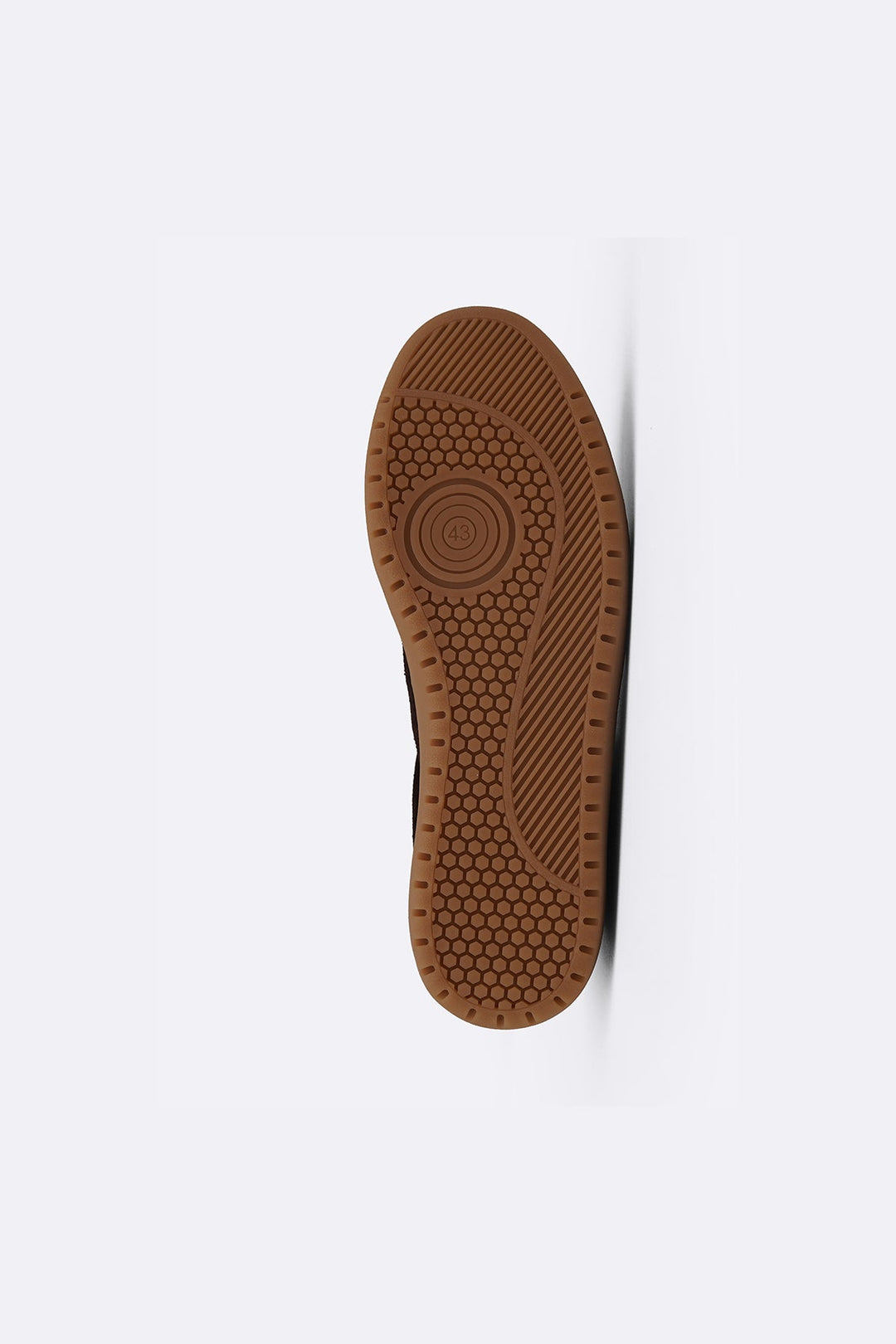 COFFEE STREETWEAR LOW-TOP LEATHER SNEAKERS