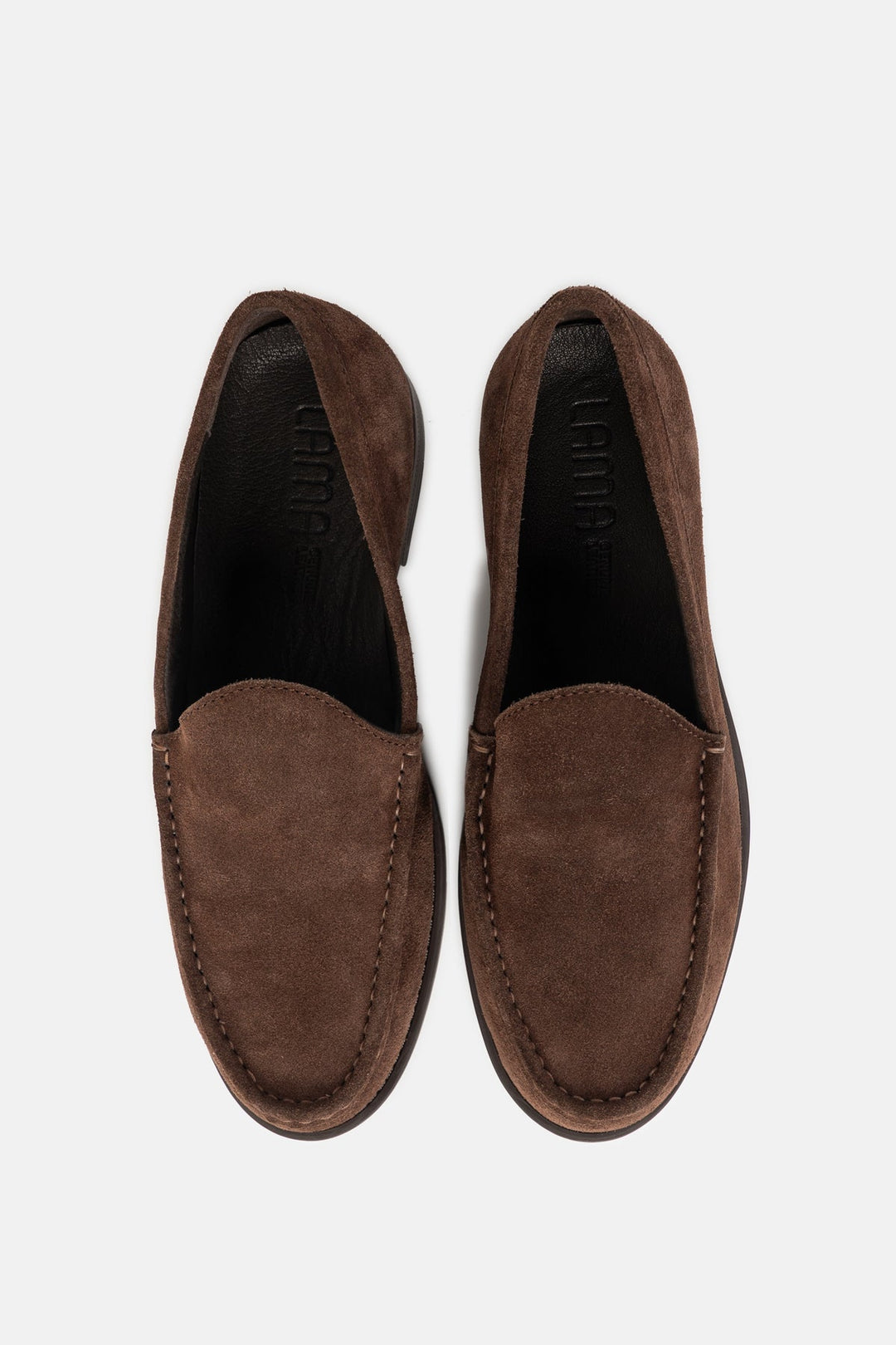 SUEDE SLIP-ON LOAFERS