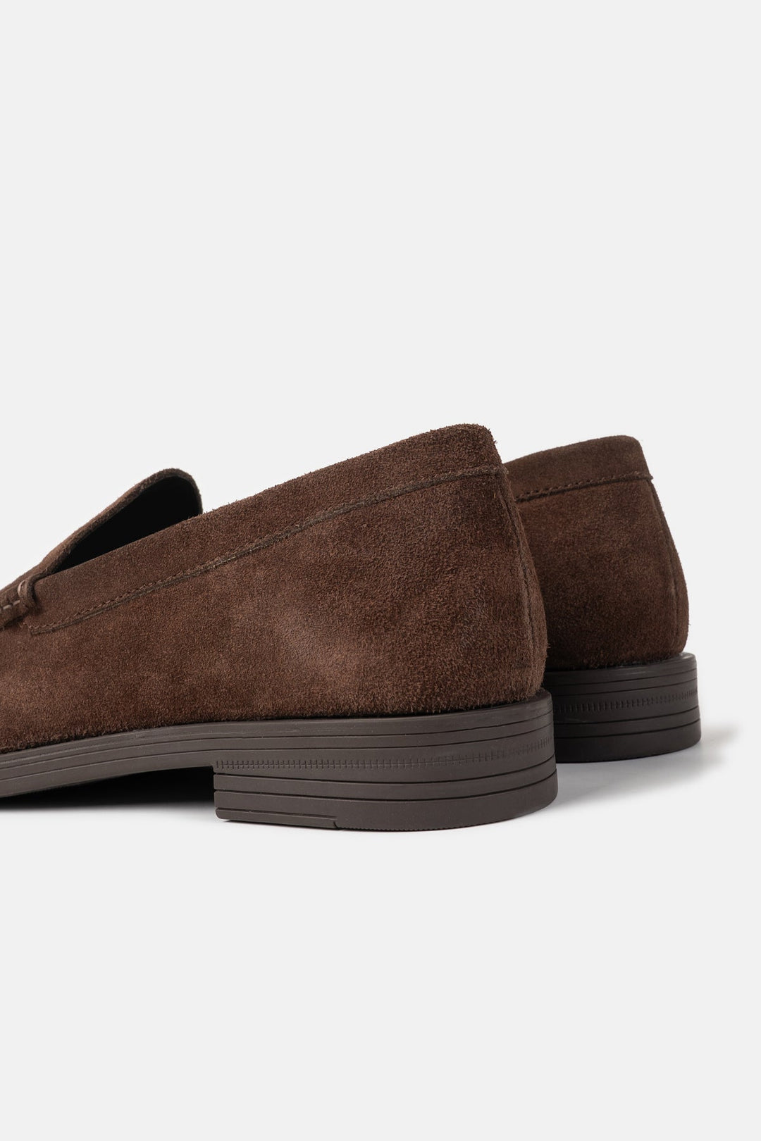 SUEDE SLIP-ON LOAFERS