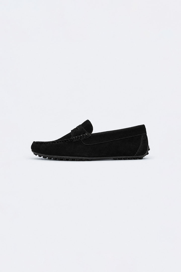 SUEDE LEATHER LOAFERS