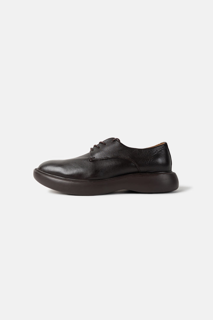 LEATHER DERBY SHOES