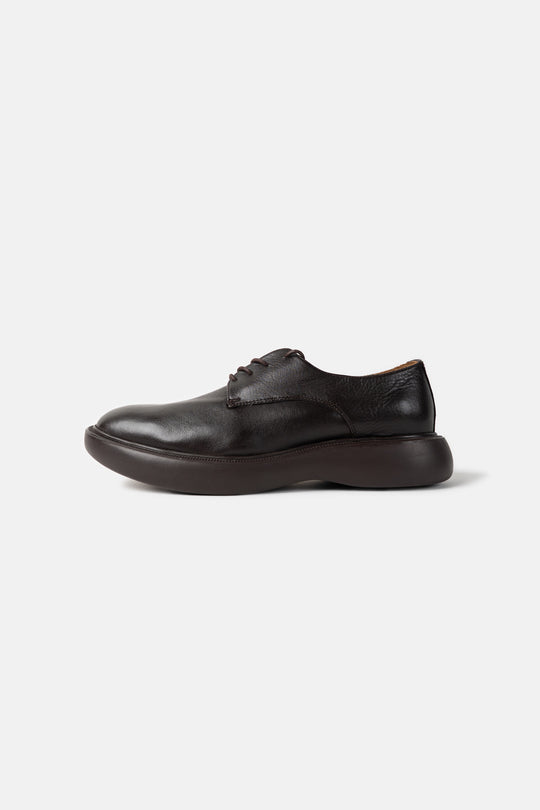 LEATHER DERBY SHOES