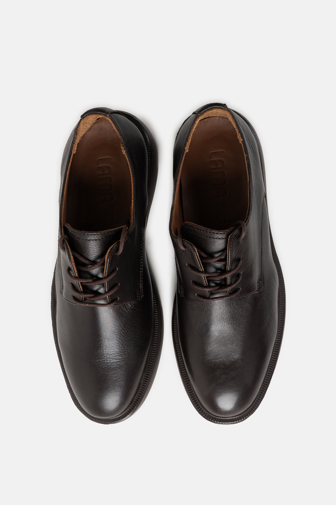 LEATHER DERBY SHOES
