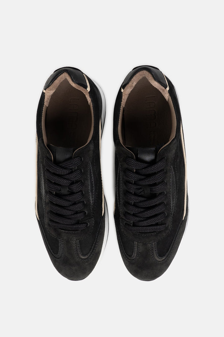 RETRO LEATHER SNEAKERS