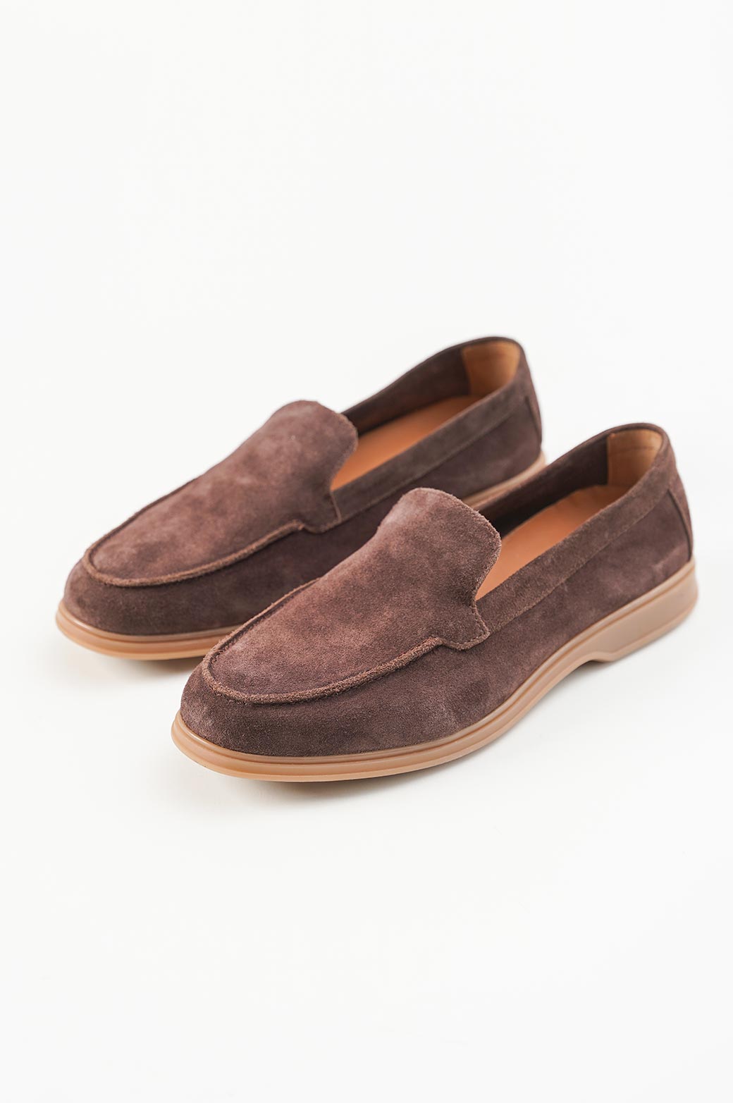 COFFEE SLIP-ON LOAFERS