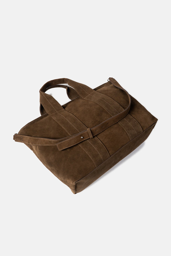 Suede Leather tote