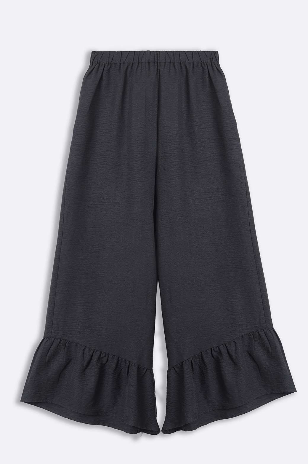 BLACK RESORT FLARED PANTS