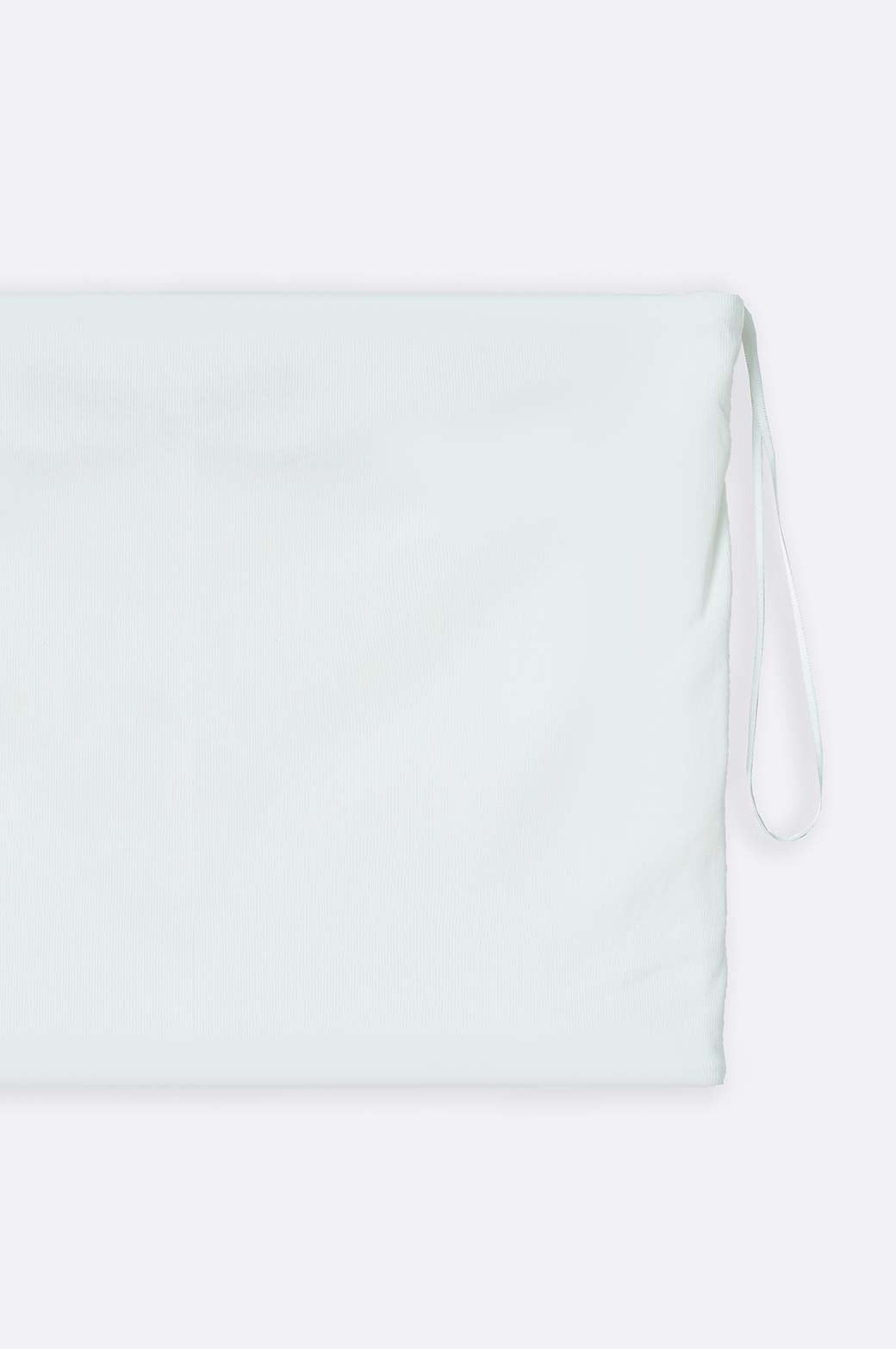 WHITE LONG BANDEAU
