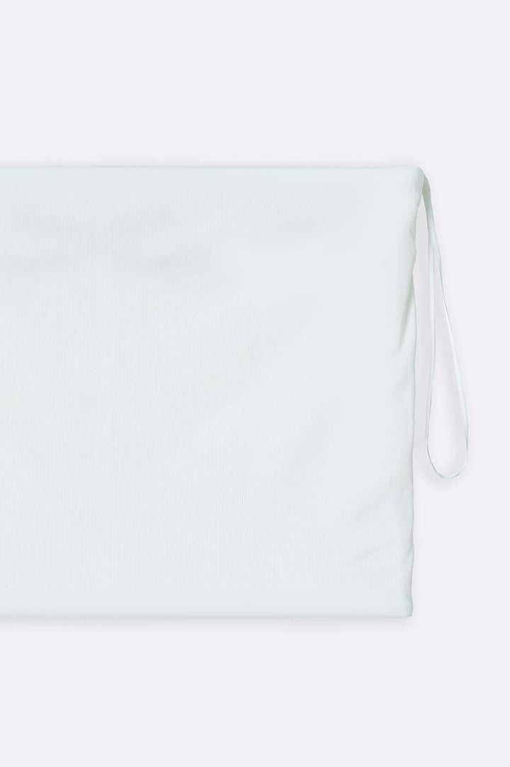 WHITE LONG BANDEAU