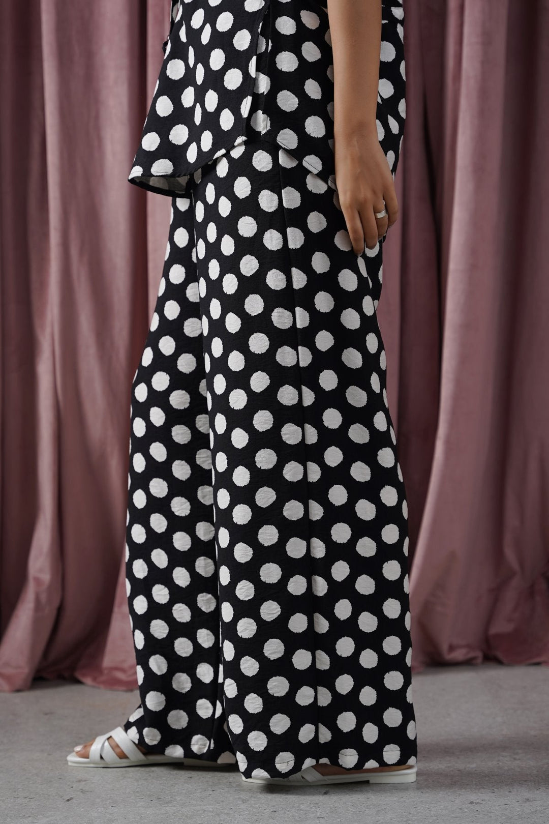 BLACK MIDNIGHT MOON PANTS