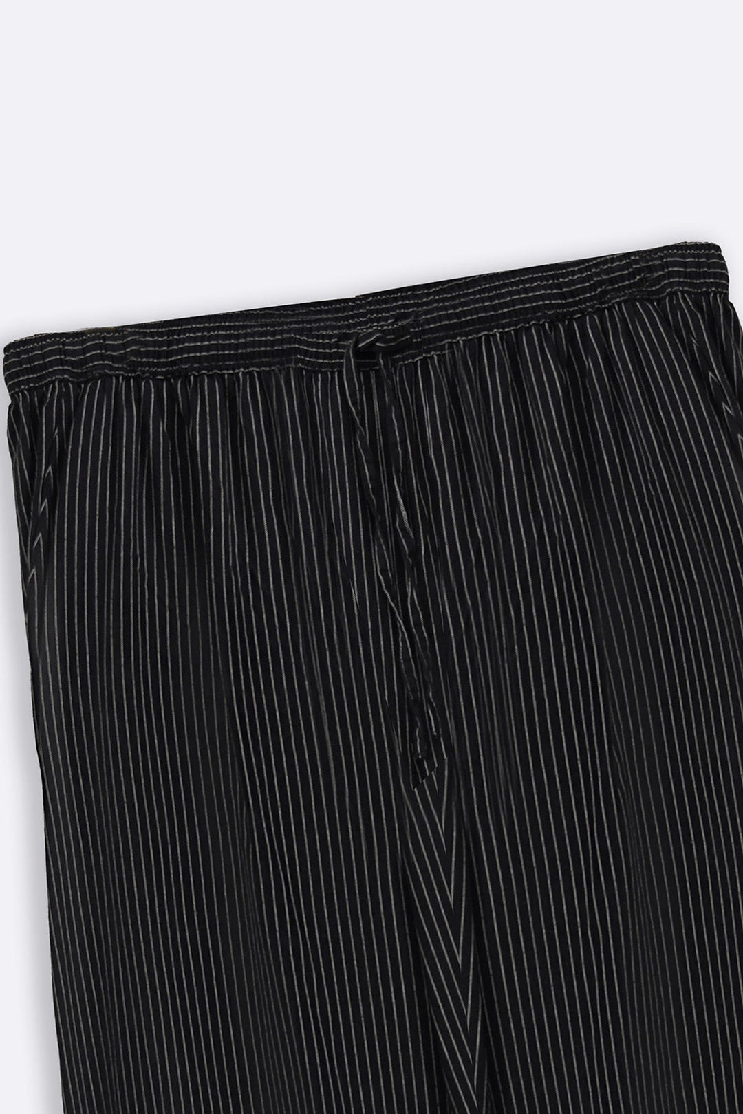 BLACK CURVE STRIPED CULOTTES