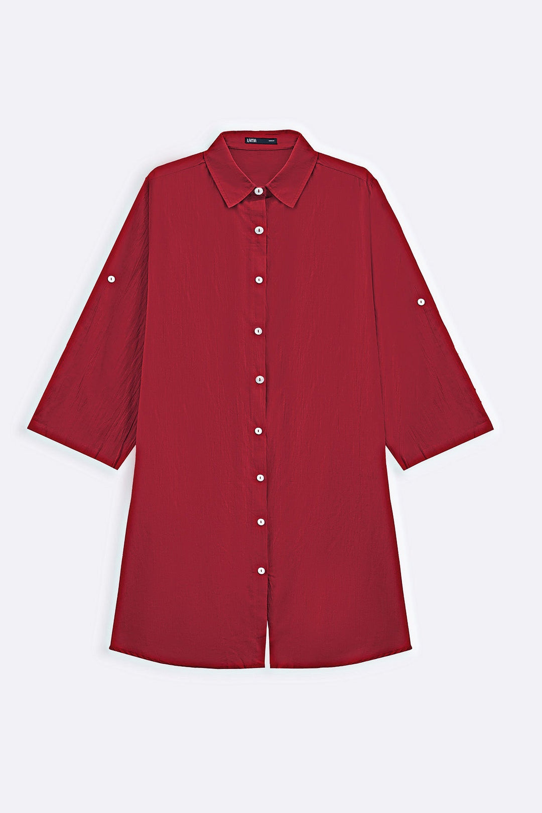 MAROON ORGANIC COTTON TUNIC