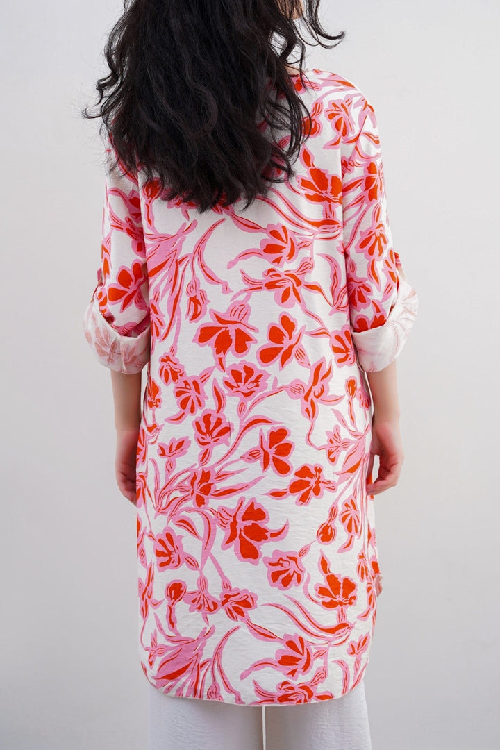 PINK JUST PEACH TUNIC