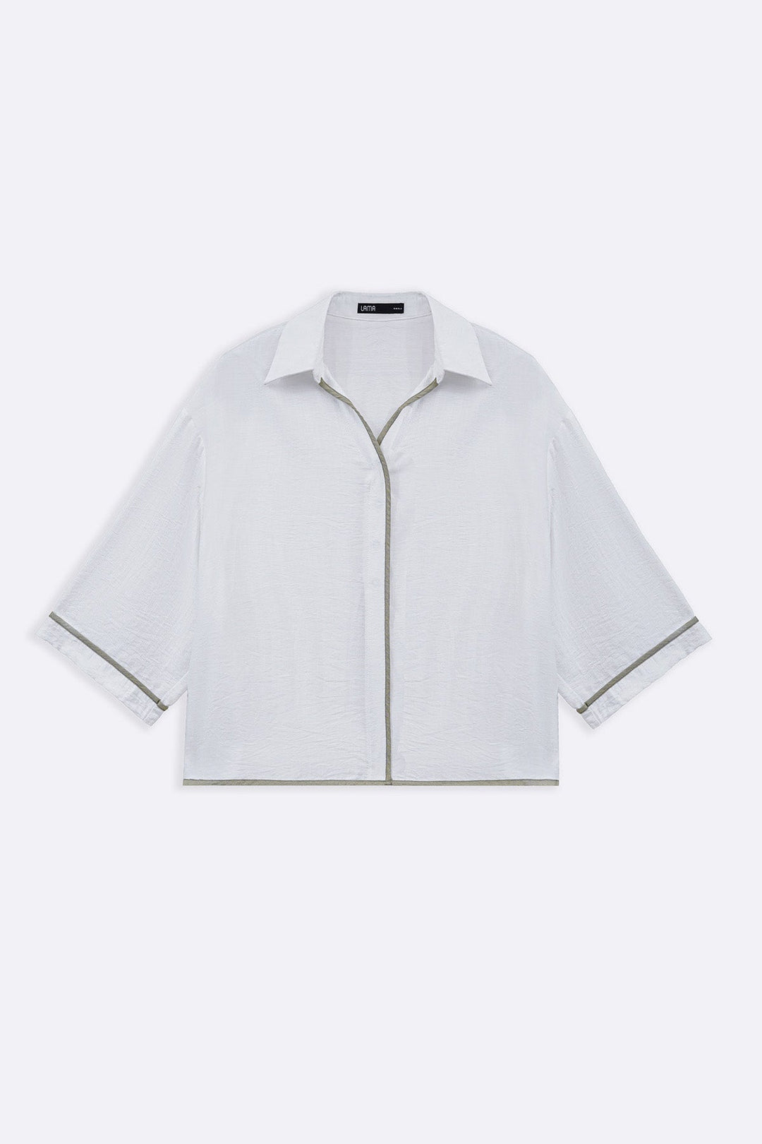WHITE CLOVER SILKY BLOUSE