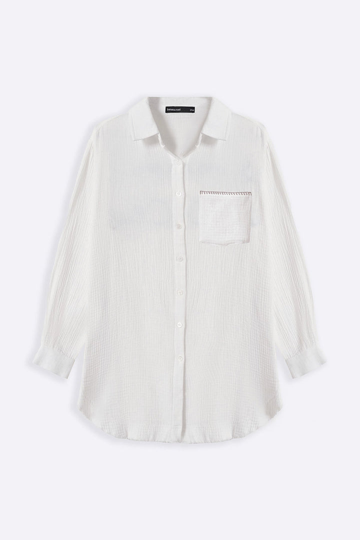 BEIGE RESORT CHAI CLUB SHIRT