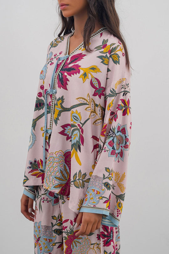 PINK BOW BLOOM SHIRT