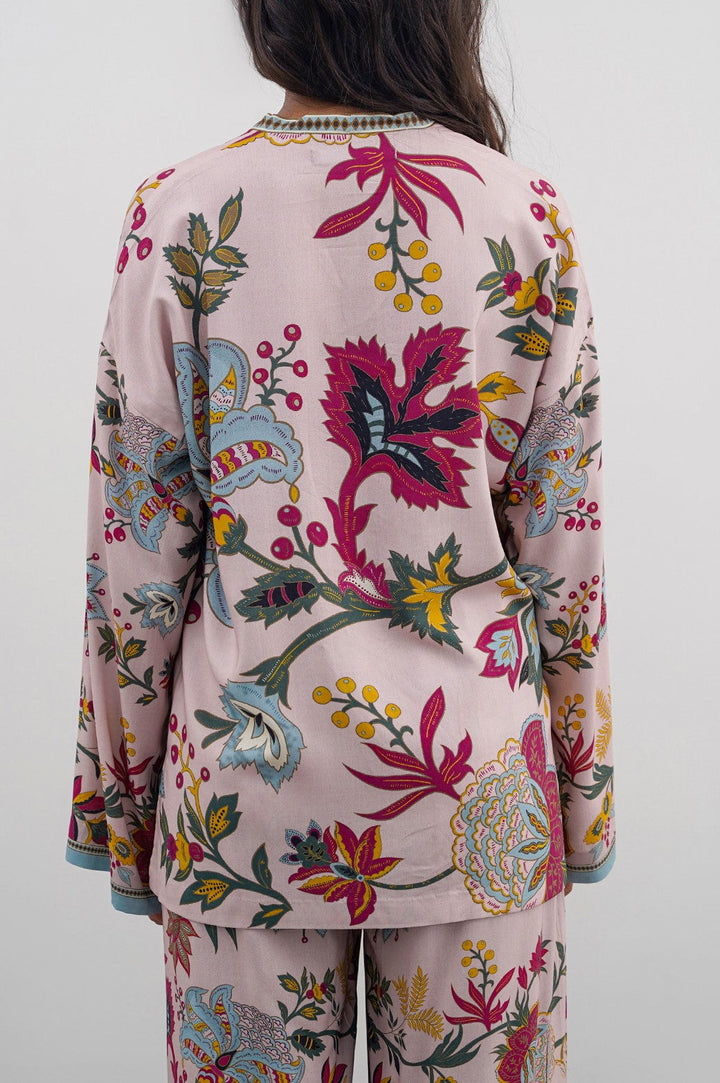 PINK BOW BLOOM SHIRT