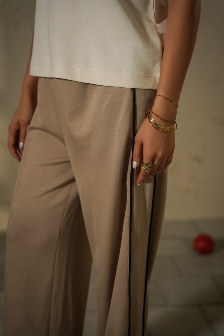 BEIGE SUPER SOFT LOUNGE PANTS