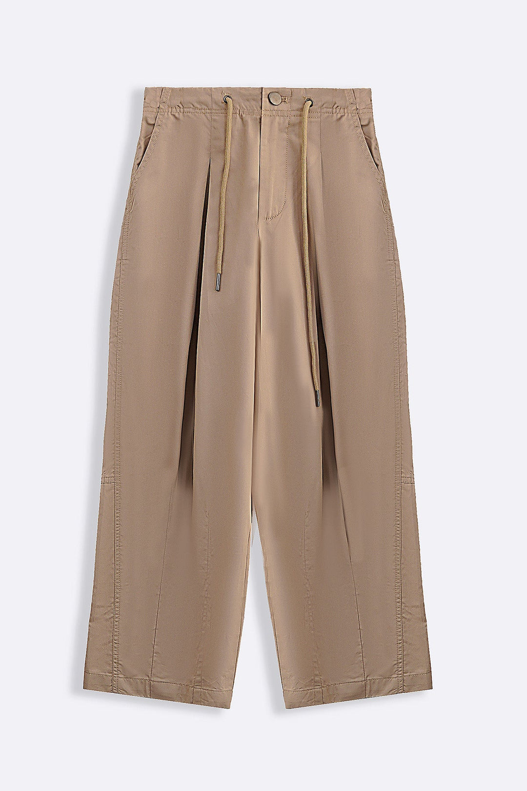 SAND COTTON SLOUCH PANTS