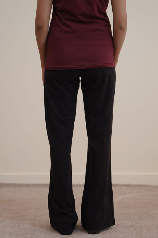 BLACK DAILY YOGA PANTS