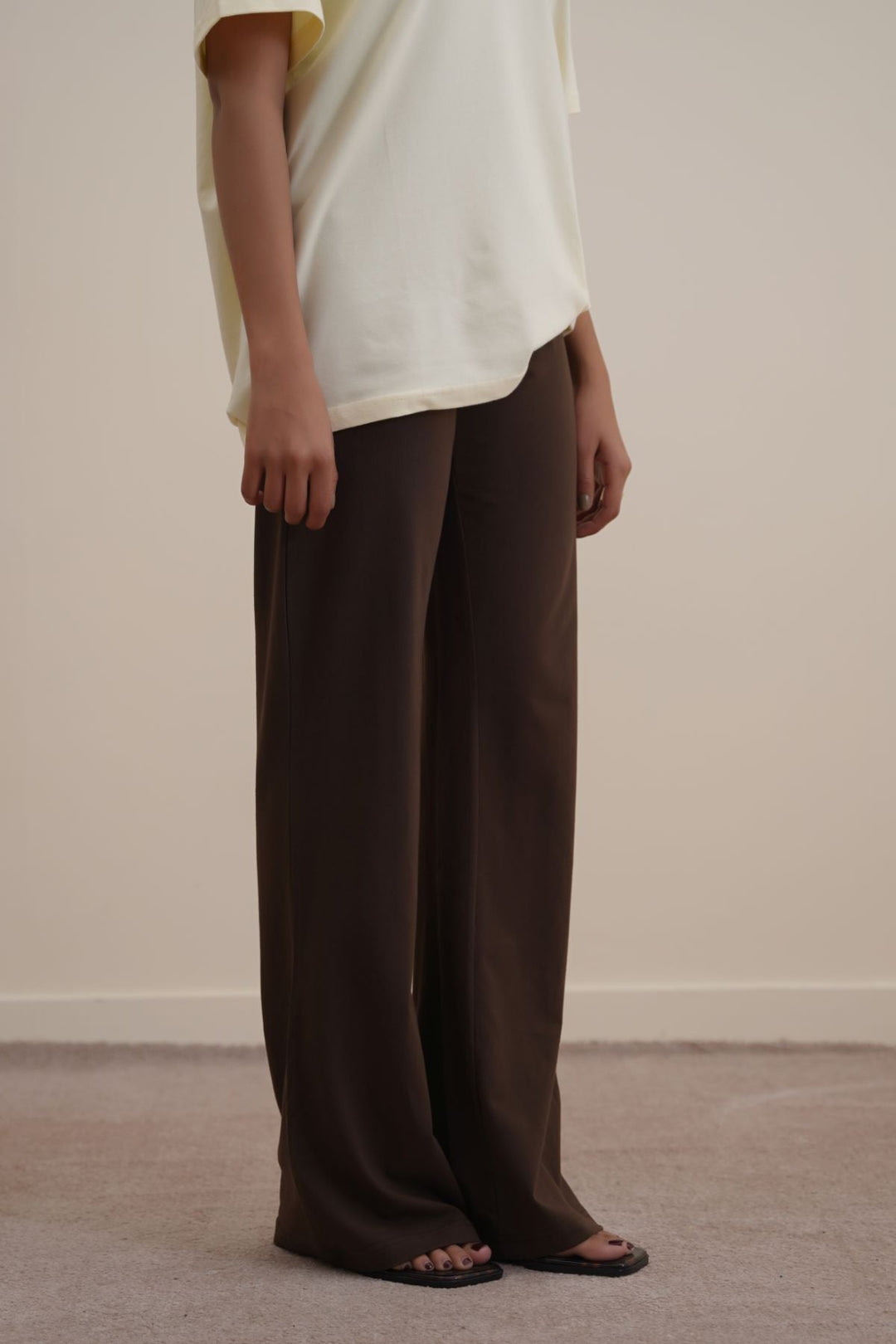 BROWN DAILY YOGA PANTS