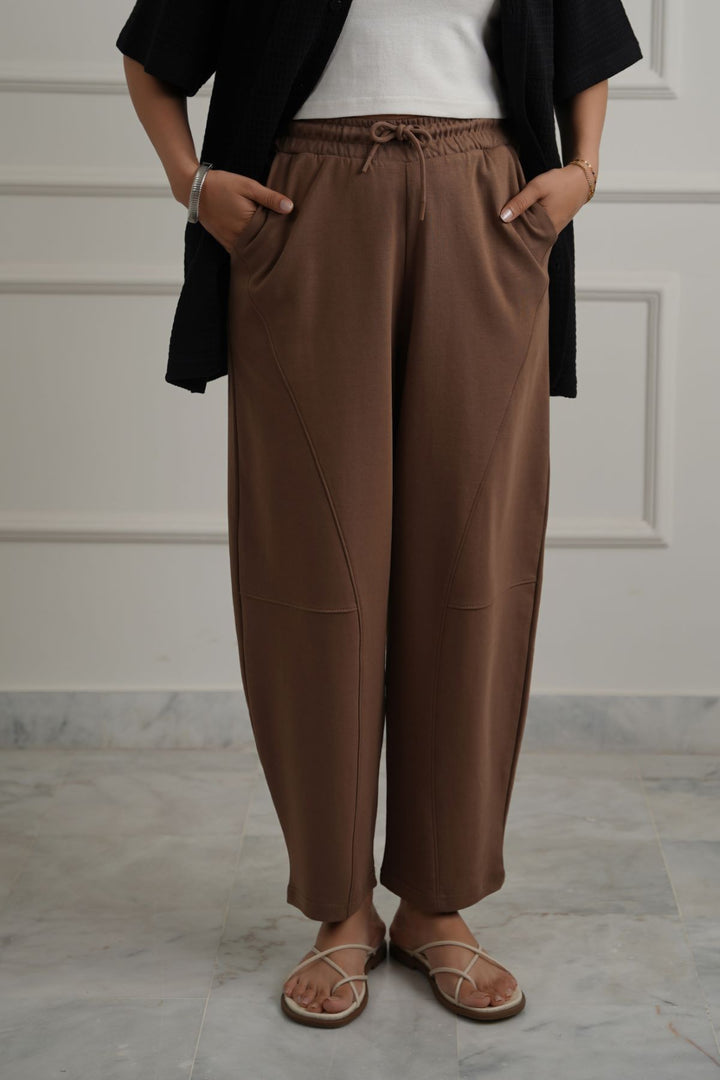 STUDIO BARREL PANTS