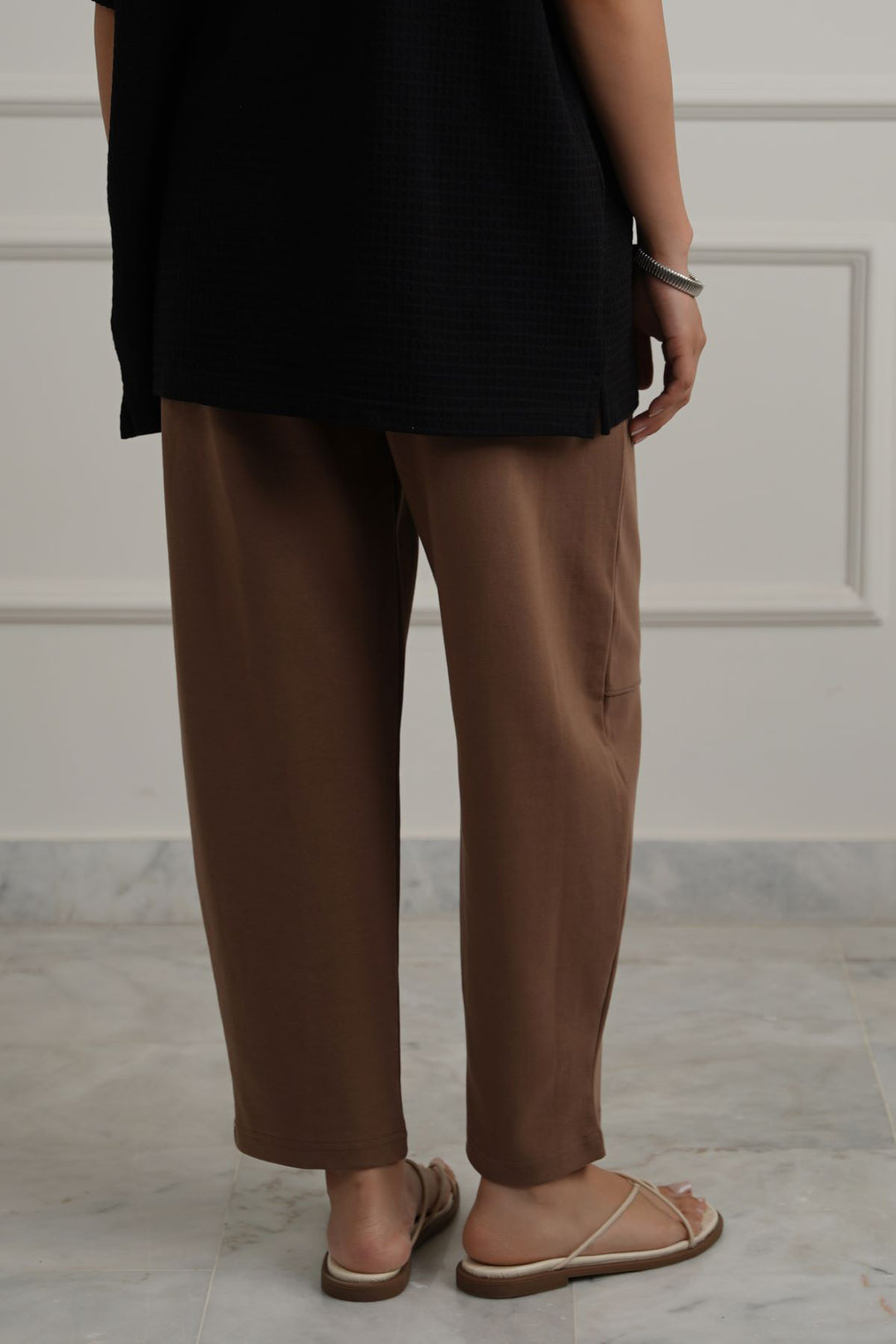 STUDIO BARREL PANTS