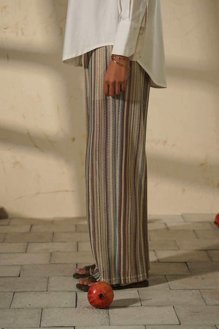 TAUPE RESORT PANTS WITH LINING