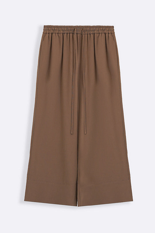 BEIGE FLOW CULOTTES