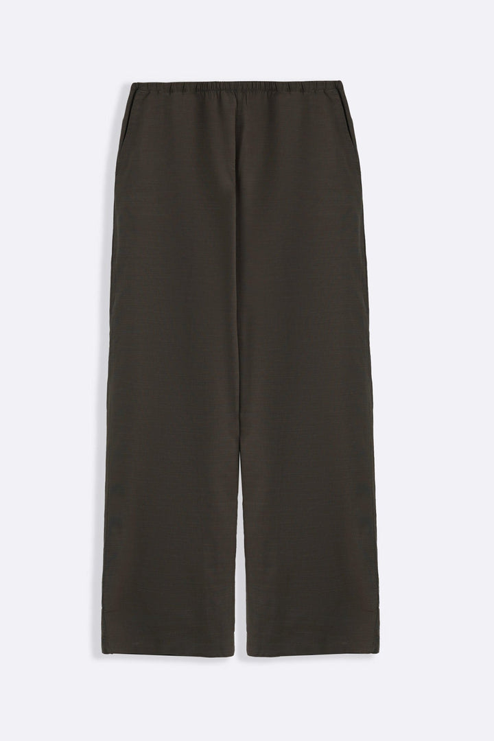 MOUSE GREY WIDE SUMMER PANTS