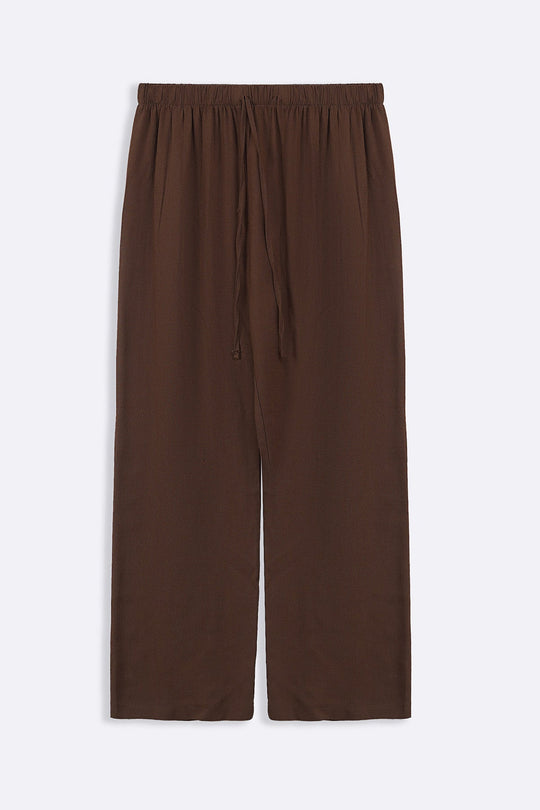 COFFEE EVERYDAY LINEN BLEND PANTS