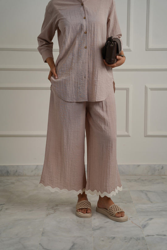 PINK RIC RAC BREEZE CULOTTE
