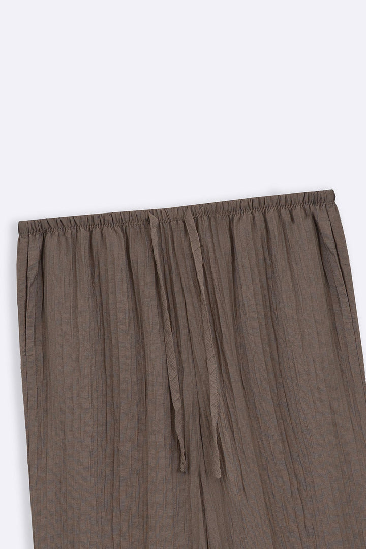 TAUPE SABLE EASY PANTS