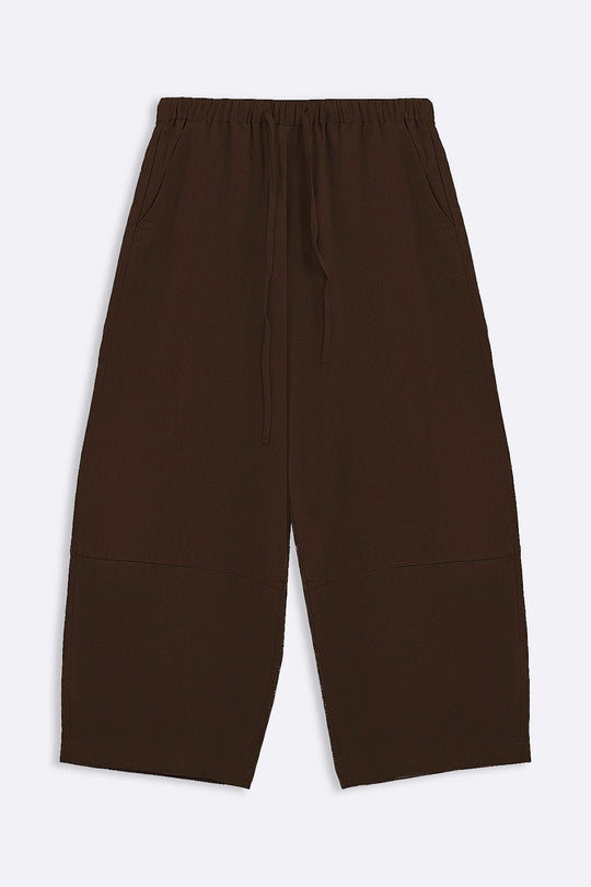 COFFEE PLANT FIBER COCOON PANTS