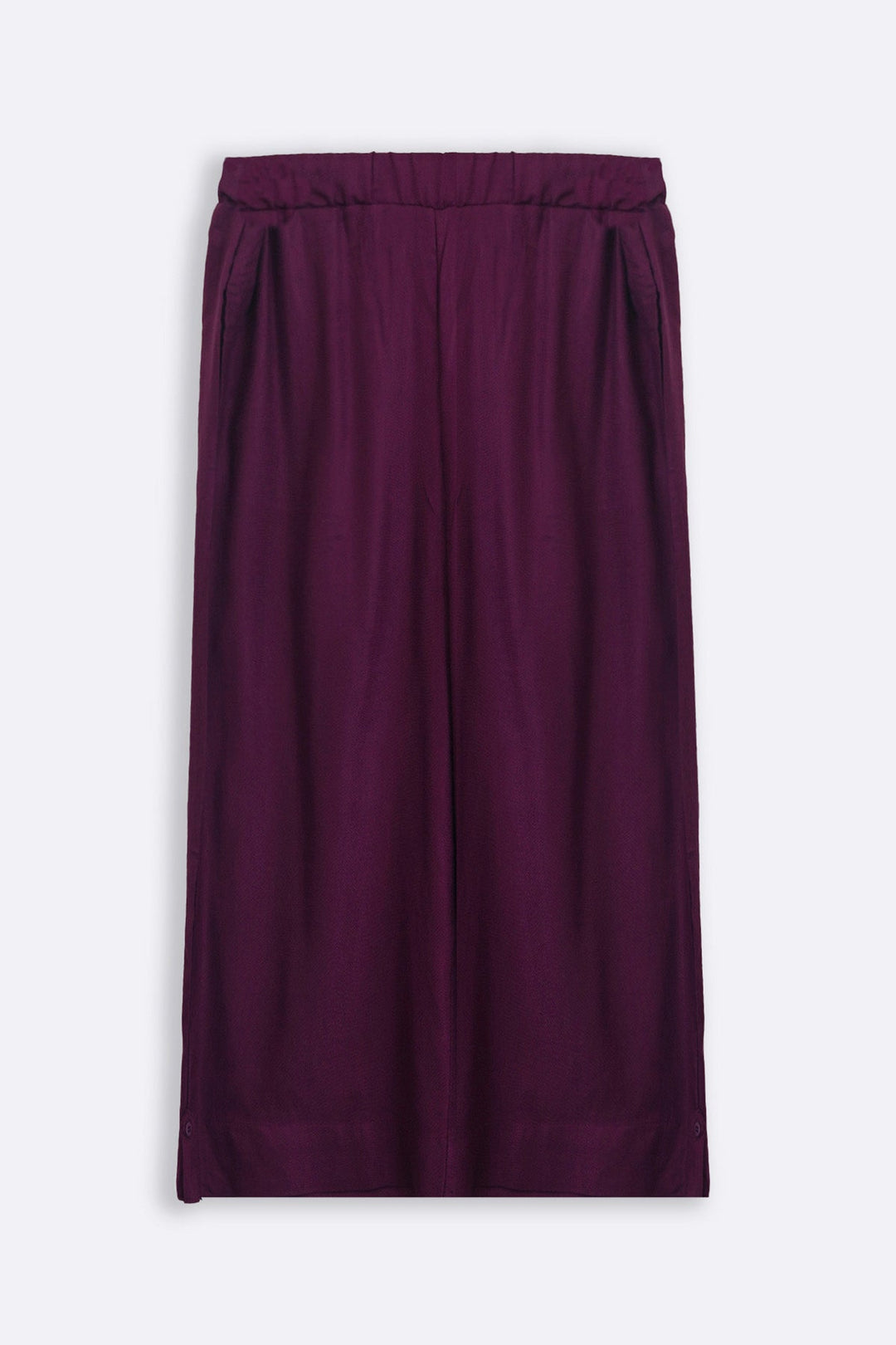 MAROON EASY BREEZE CULOTTES