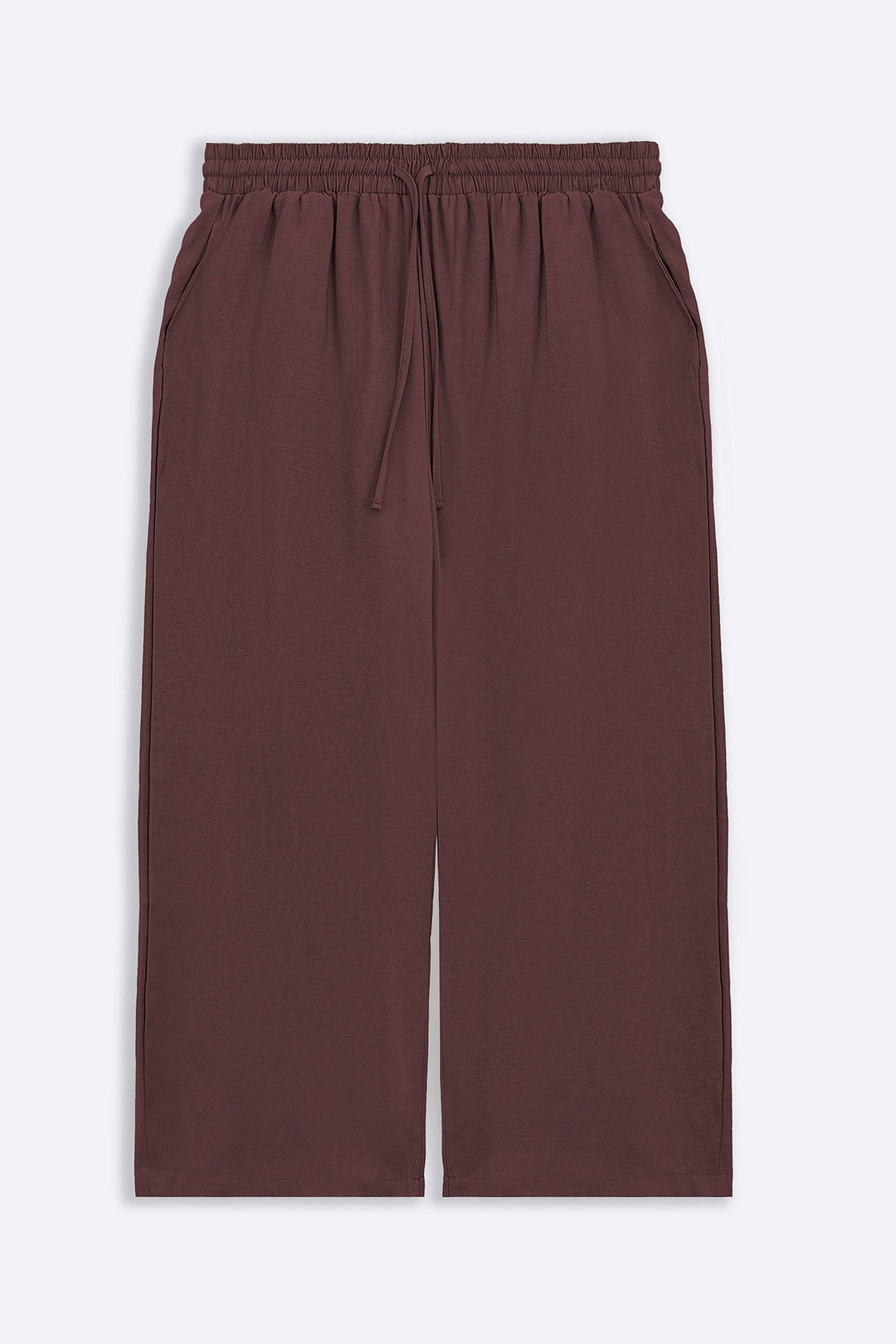 BEETROOT LYOCELL STONEWASH CULOTTES