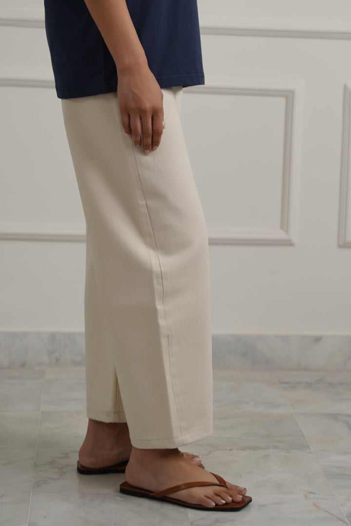 HIGH WAIST COCOON JEANS
